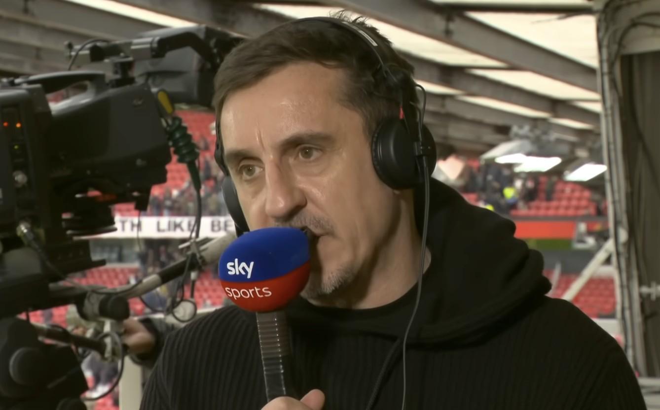 内维尔：B费的表现就像坎通纳；曼联的表现体现了球队的DNA